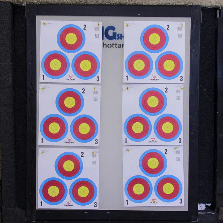 BigShot Targets Vegas 900 4x5 Range Archery Target with Reversible Butt