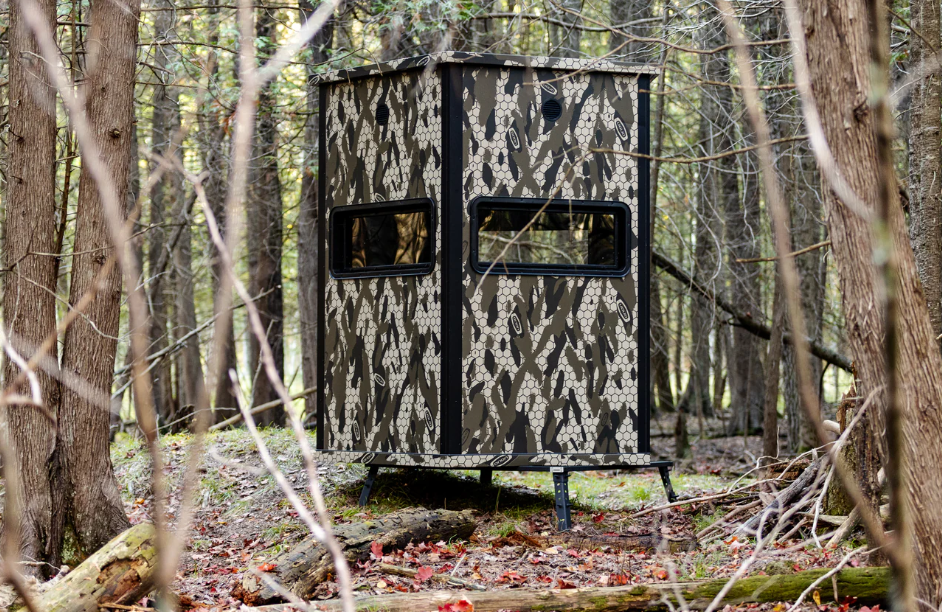 Orion Hunting Blinds 5x5 Modular, Insulated, Elevated Deer Hunting Blind