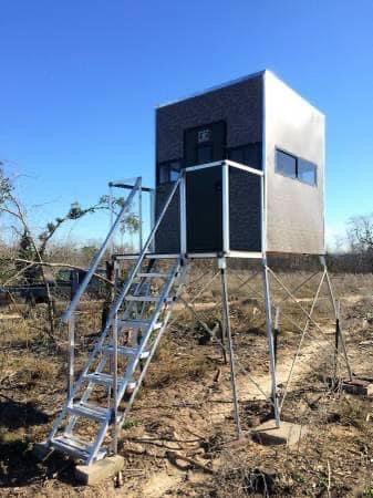 Big Dogg Deer Stands 6x6 Aluminum Insulated Elevated Hunting Blind