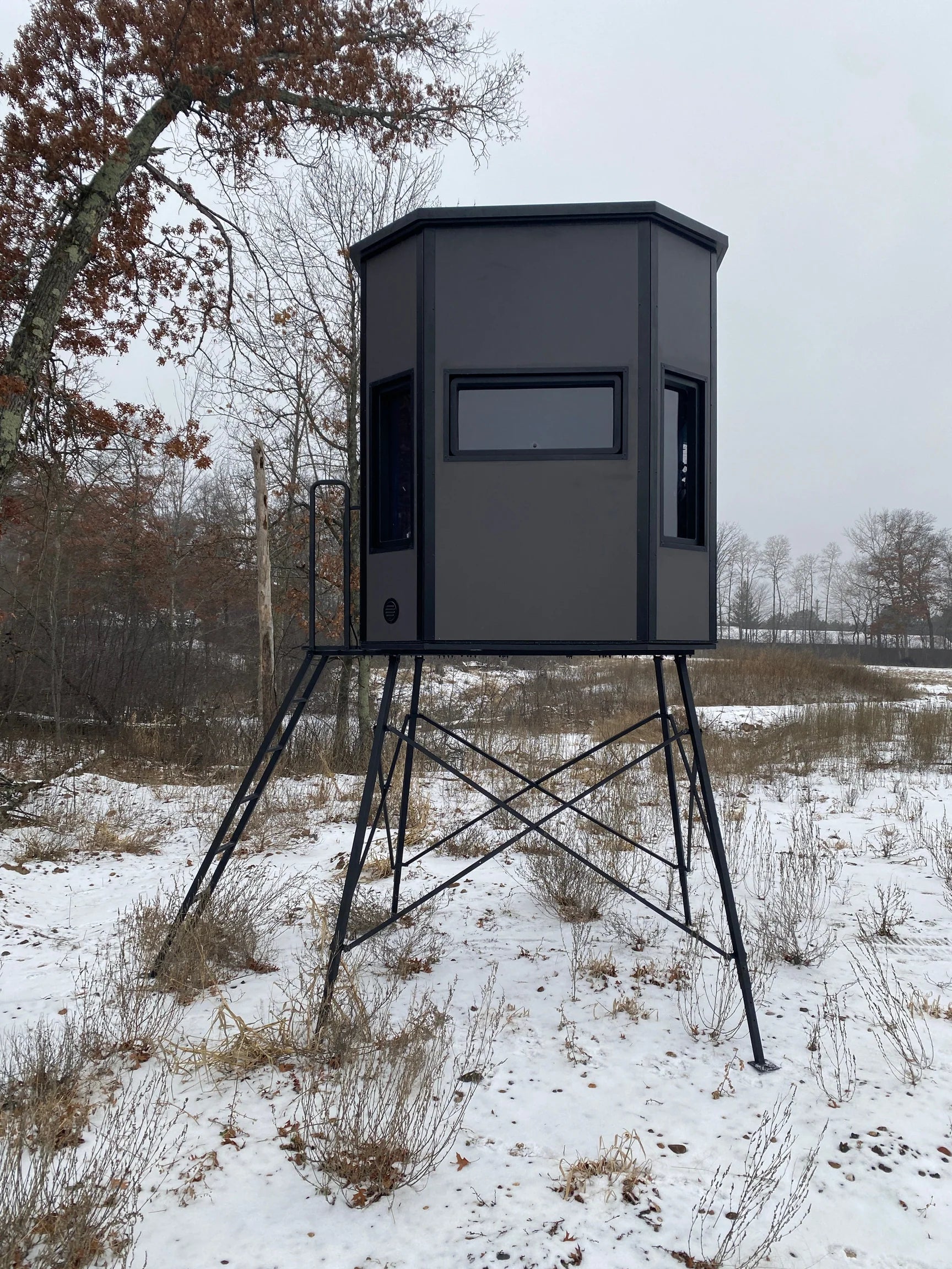 Greylight Daybreak Elevated Modular Deer Hunting Blind with 6 ft Tower