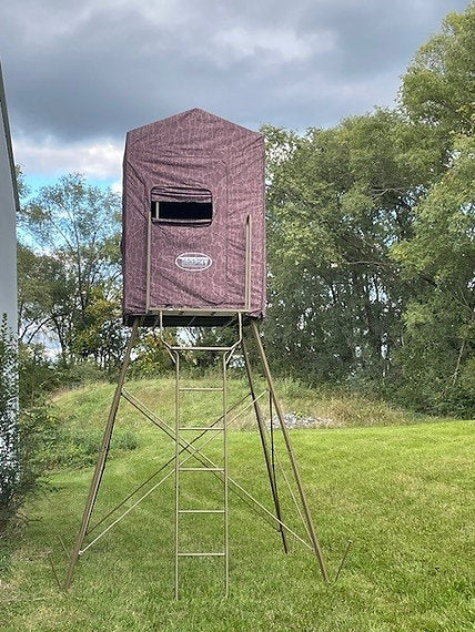 Trophy Treestands Firetower 9' Pod Stand Elevated Deer Hunting Blind