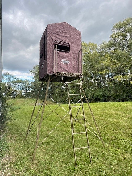 Trophy Treestands Firetower 9' Pod Stand Elevated Deer Hunting Blind