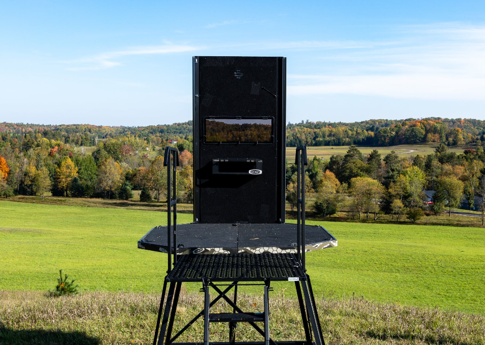 Orion 6x6 Gun/Bow Combo Modular, Elevated, Insulated Deer Hunting Box Blind