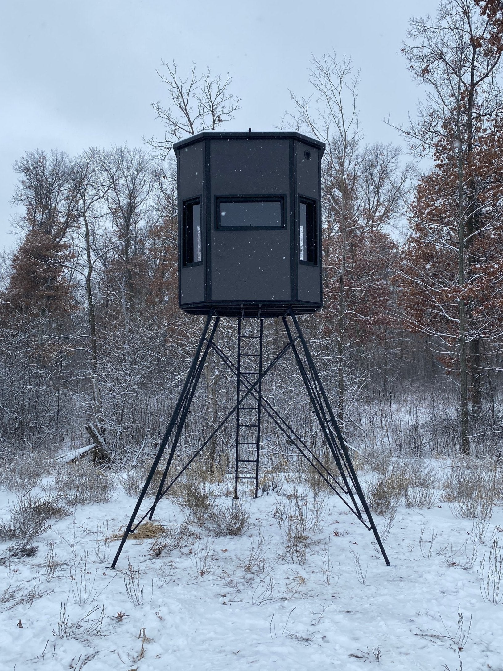 Greylight Daybreak Elevated Modular Deer Hunting Blind with 10 ft Tower