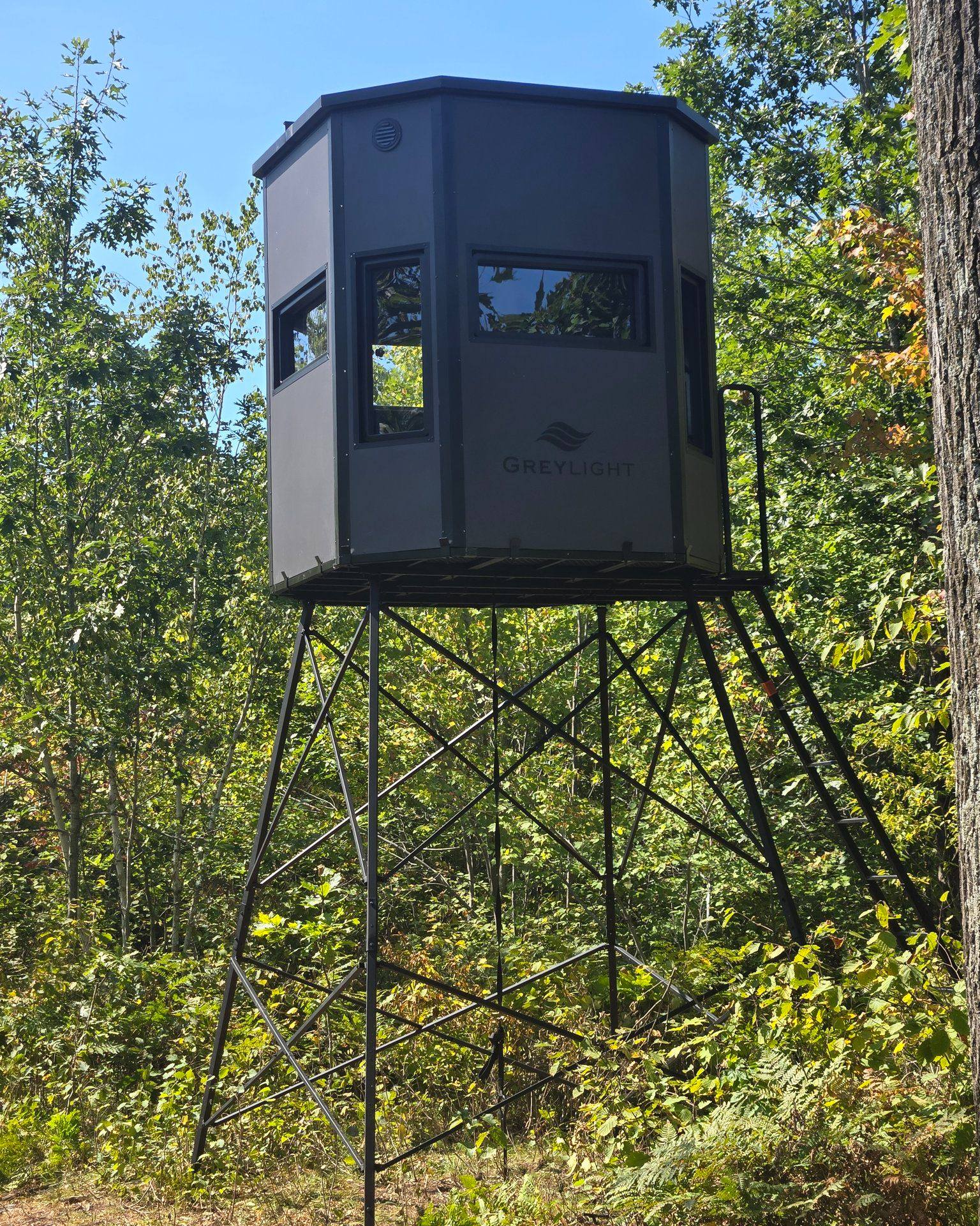 Greylight Daybreak Elevated Modular Deer Hunting Blind with 10 ft Tower