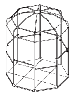 Trophy Treestands D-Lux Elevated Deer Hunting Blind