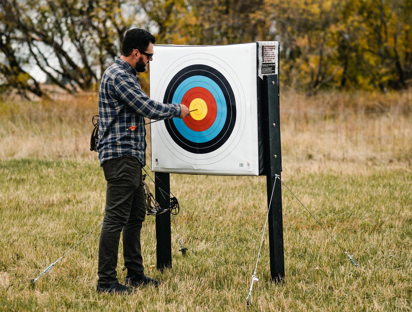 Bulldog Targets Rangedog Archery Target with Outdoor Stand PLUS