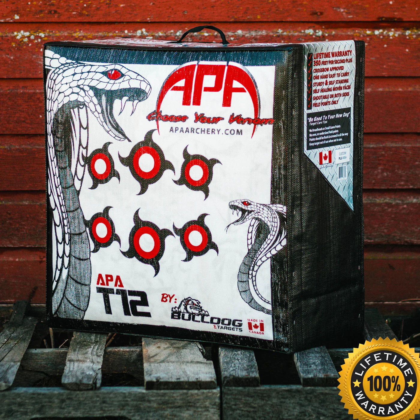 Bulldog Targets APA T12 PLUS Archery Target